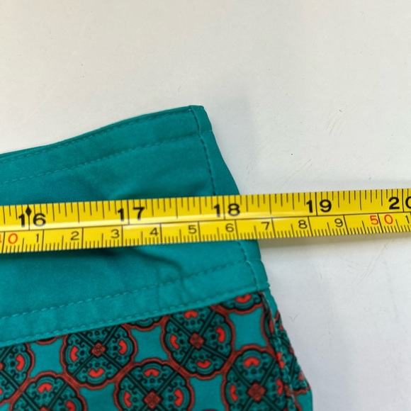 Prana Teal and Brown Floral Swim / Surf Shorts / L - Picture 9 of 11